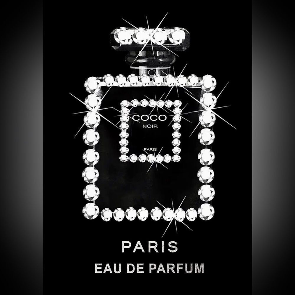 Luxury designer Chanel Perfume Bottle Print Collection- Room Wall & Home Decor